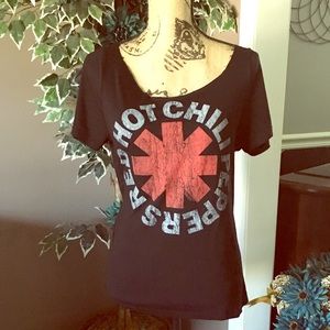 80s Cutoff Style Red Hot Chili Peppers Tee